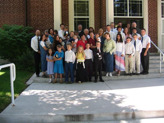 2005 family reunion in Malad, ID